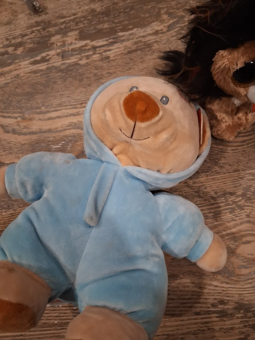 Ty Plush Small Pets Set — Tan, Blue, Black, Gold